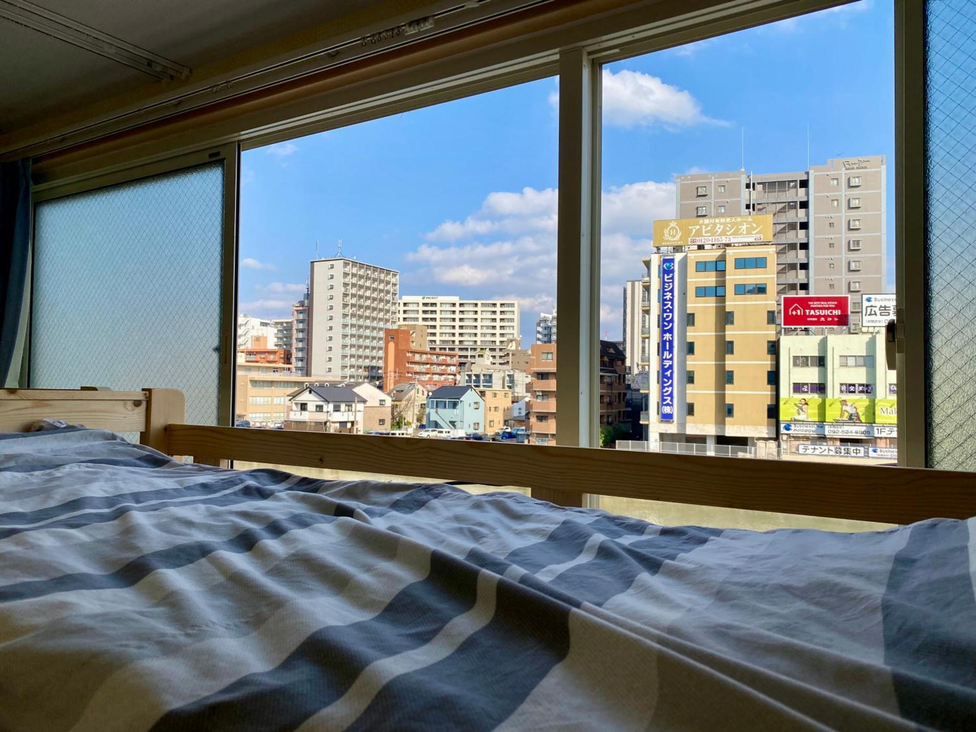 Fukuoka Tabiji Hostel & Guesthouse Zewnętrze zdjęcie